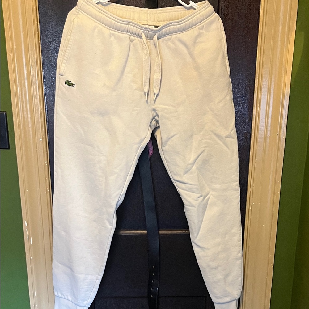 Lacoste Beige Jogger Pants